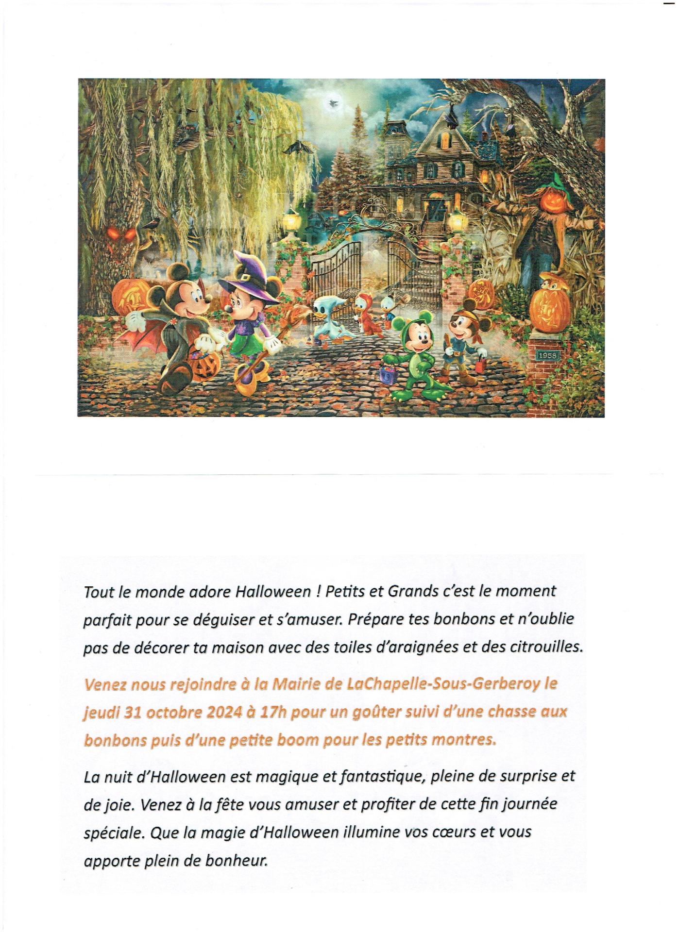 Invitation halloween