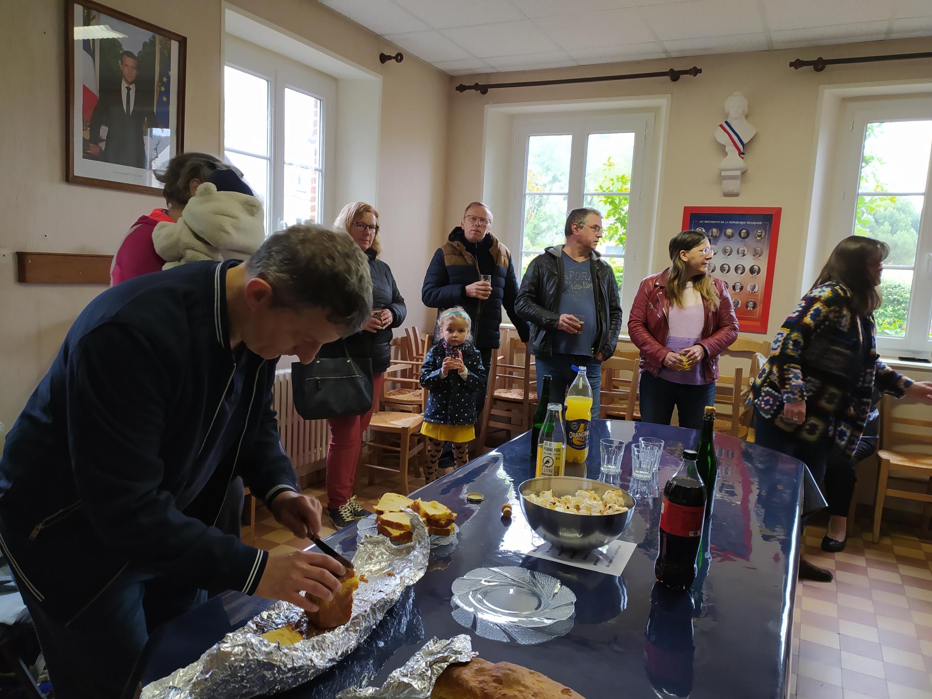 Vin d'honneur de la Commémoration du 8 mai 2024